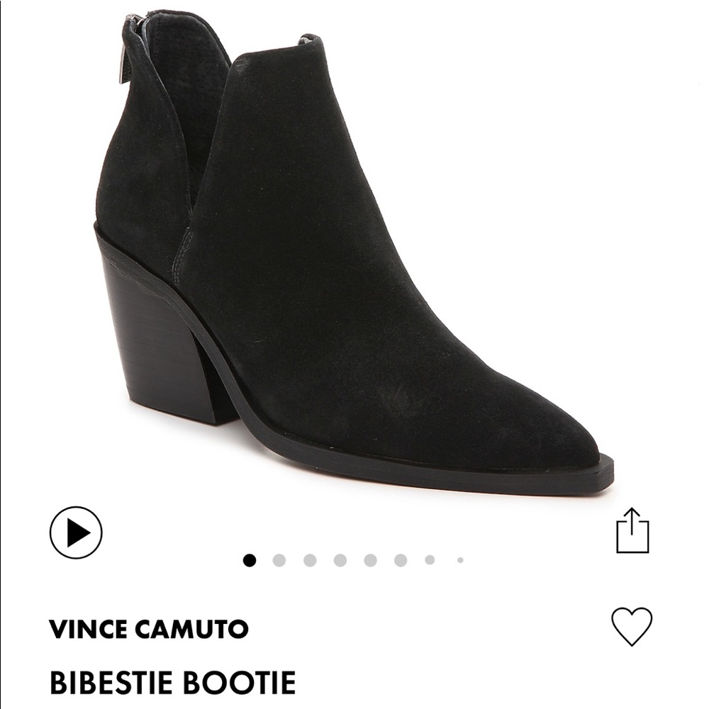 Vince Camuto Black Bootie